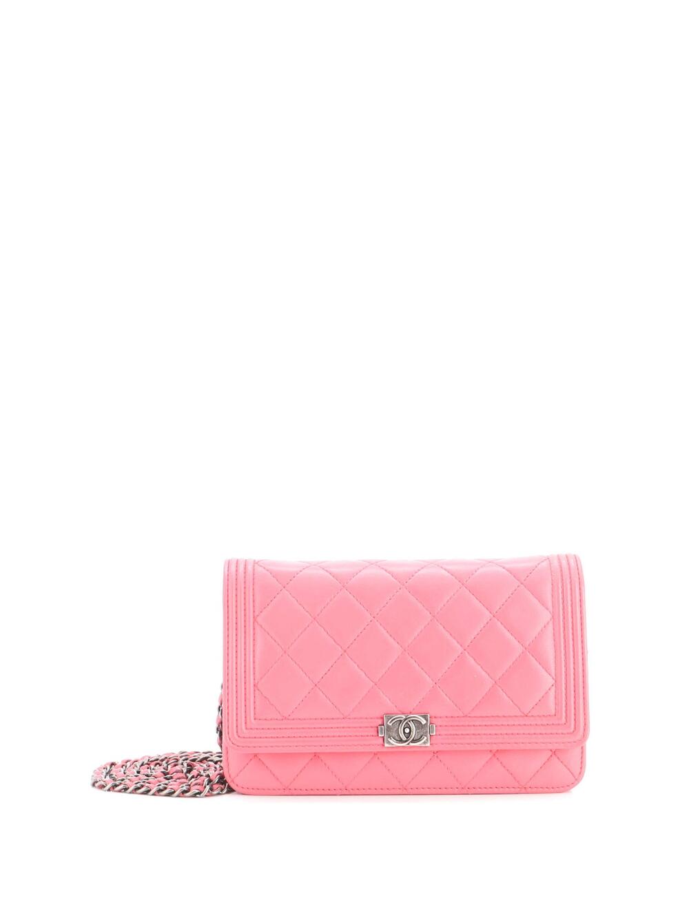 Chanel Boy Wallet On Chain Quilted #337405C29B